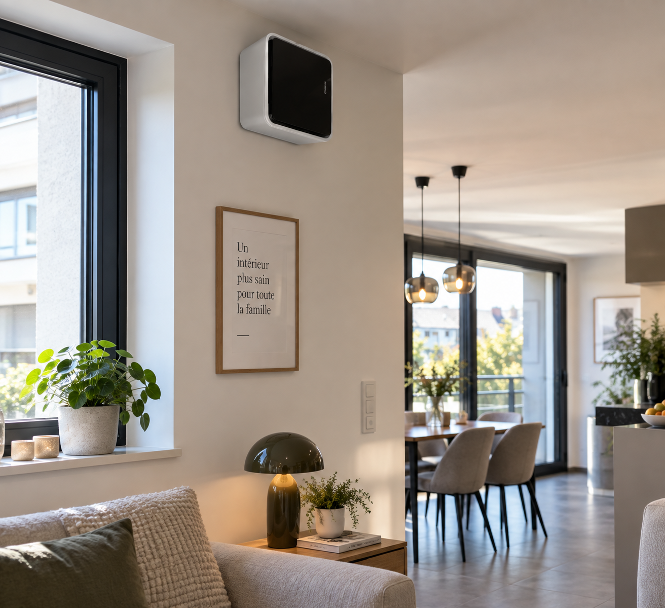 VMI — ventilation par insufflation — Humidito