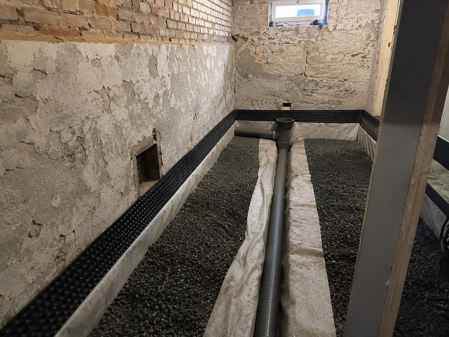 Drainage intérieur — Humidito